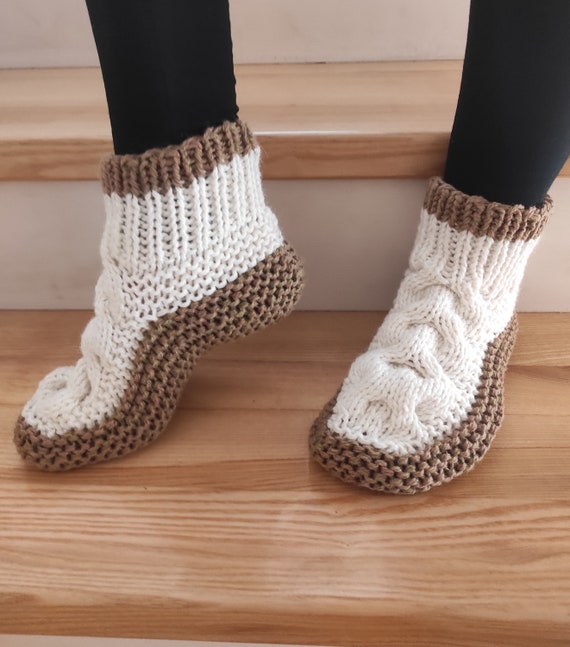 The Knitted Slippers That Hug Your Feet Before You Ask
