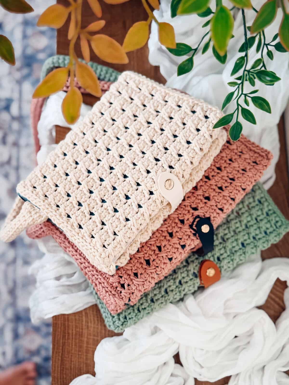Crochet Book Cover Pattern: Made-to-Measure for Any Book - Briana K Designs