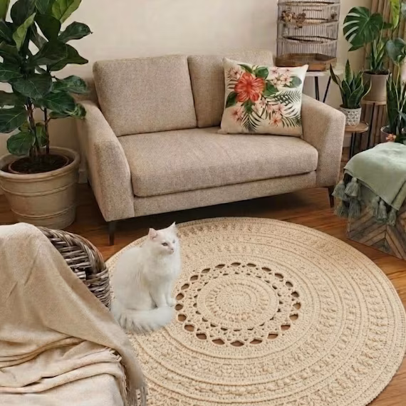 Why Everyone Is Falling in Love with Crochet Rugs Again